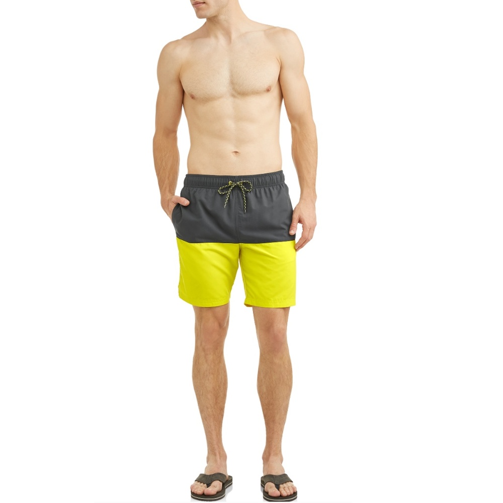3 for $15 Men's Soft Sulfur Swim Trunks